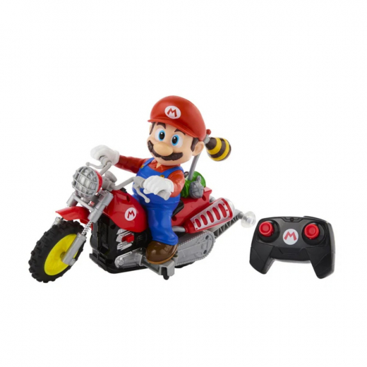 Hot Wheels Mario Movie Motorbike RC ryhmässä LELUT / Leluajoneuvot / Hot Wheels @ Spelexperten (965-2623)