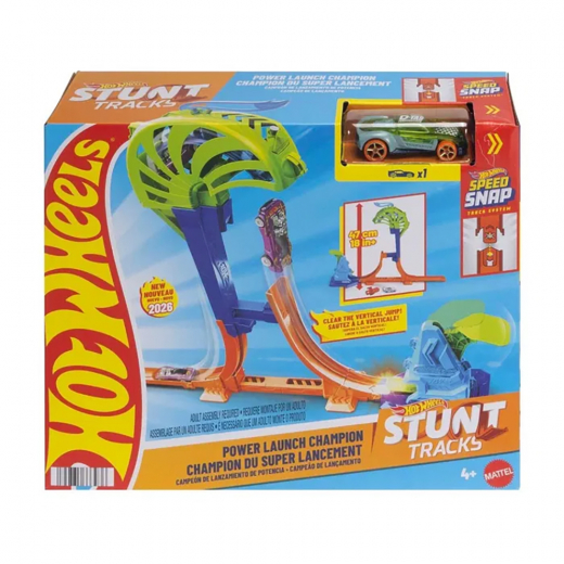 Hot Wheels Stunt Tracks Vertical Slam Launch ryhmässä LELUT / Leluajoneuvot / Hot Wheels @ Spelexperten (965-2629)