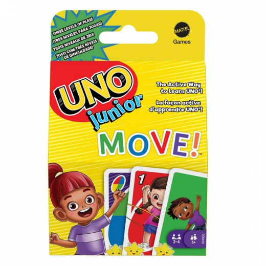 UNO Junior Move! ryhmässä SEURAPELIT / Lastenpelit @ Spelexperten (967-2404)
