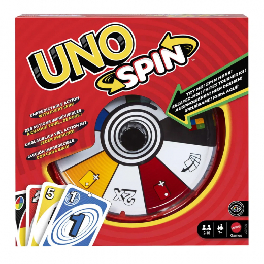 UNO Spin ryhmässä SEURAPELIT / Pelisarjat / UNO @ Spelexperten (967-2554)