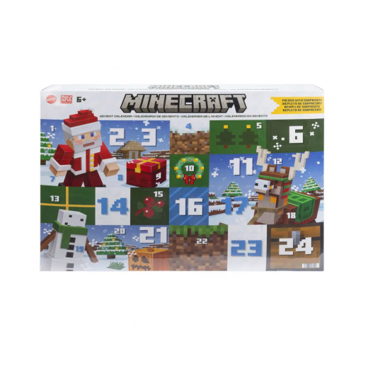 Minecraft Core Figures aventin kalenteri 2025 ryhmässä LELUT / Joulukalenterit @ Spelexperten (968-9024)