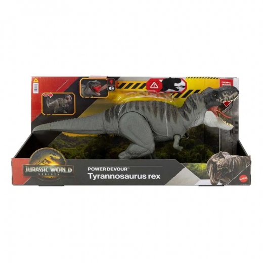 Jurassic World - Power Devour Tyrannosaurus Rex ryhmässä LELUT / Figuurit ja leikkisarjat / Jurassic World @ Spelexperten (969-2501)