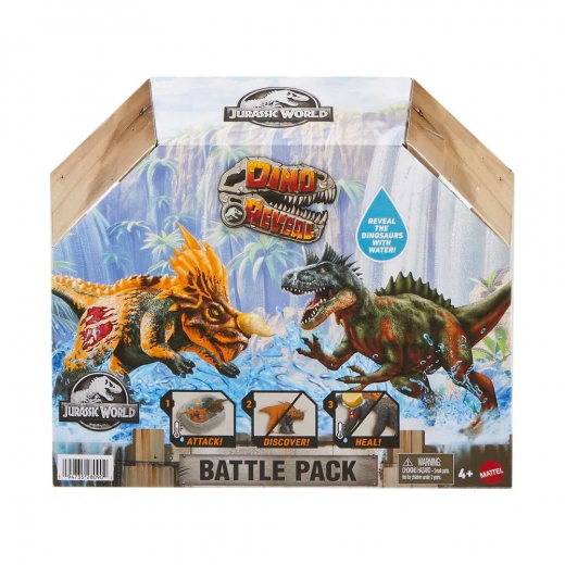 Jurassic World - Dino Reveal BattlePack 1 ryhmässä LELUT / Figuurit ja leikkisarjat / Jurassic World @ Spelexperten (969-2503-JDC61)