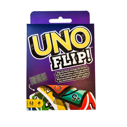 Uno Flip! ryhmässä SEURAPELIT / Pelisarjat / UNO @ Spelexperten (97014)