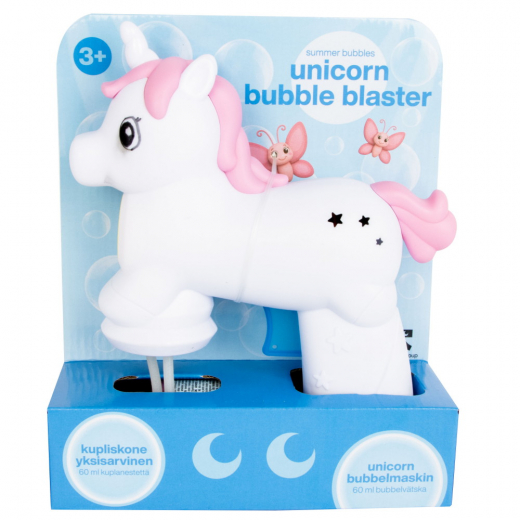 Saippuakuplapistooli - Yksisarvinen 60ml ryhmässä LELUT / Vesileikkikalut / Vesiaseet @ Spelexperten (97026003)