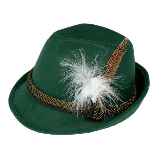 Oktoberfest Deluxe Hat - Green ryhmässä LELUT / Naamiaiset / Oktoberfest @ Spelexperten (97185)