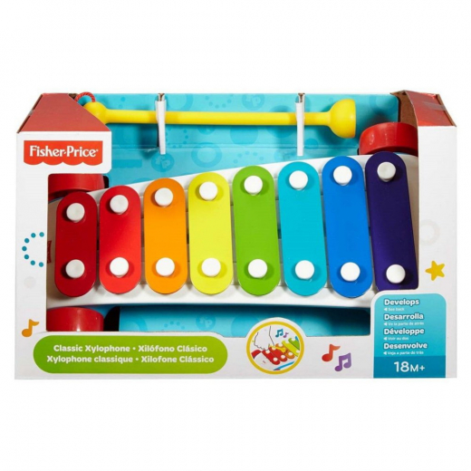 Fisher Price Classic Xylophone ryhmässä LELUT / Lasten & vauvojen @ Spelexperten (972-1704)