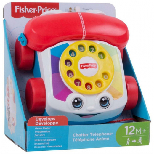 Fisher Price Chatter Telephone ryhmässä LELUT / Lasten & vauvojen @ Spelexperten (972-1709)