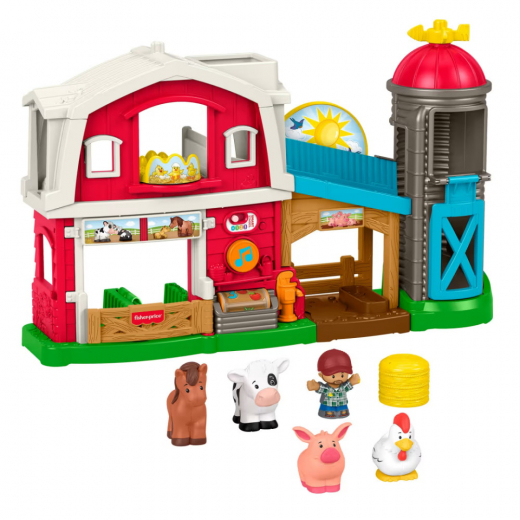 Fisher-Price Caring Fun Animal Farm ryhmässä LELUT / Lasten & vauvojen / Lasten ja vauvojen lelut @ Spelexperten (972-2556)