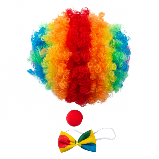 Maskeradkit - Clown ryhmässä LELUT / Naamiaiset / Halloween / Naamiaisasut / Masquerade kit @ Spelexperten (97210)
