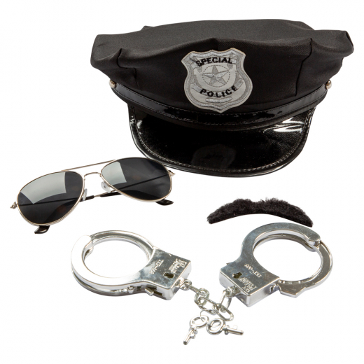 Costume kit - Police ryhmässä LELUT / Naamiaiset / Halloween / Naamiaisasut @ Spelexperten (97213)