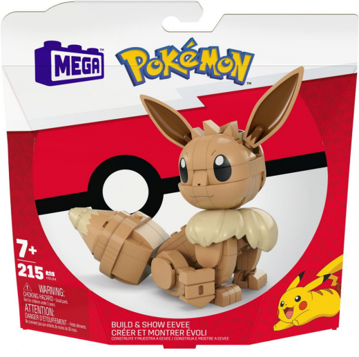 MEGA Pokémon Medium Character - Eevee ryhmässä LELUT / Rakennuspalikat @ Spelexperten (973-1118-E)