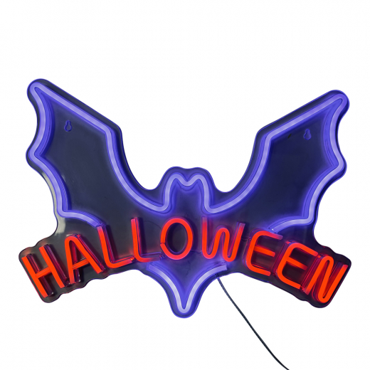 LED Neon Sign - Halloween ryhmässä LELUT / Naamiaiset / Halloween / Naamiais Halloween @ Spelexperten (97358)