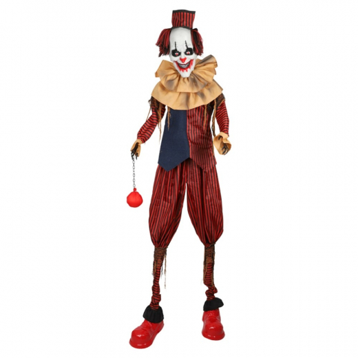 Standing Animated Clown Koristelu 250 cm ryhmässä LELUT / Naamiaiset / Halloween / Naamiais Halloween @ Spelexperten (97762)