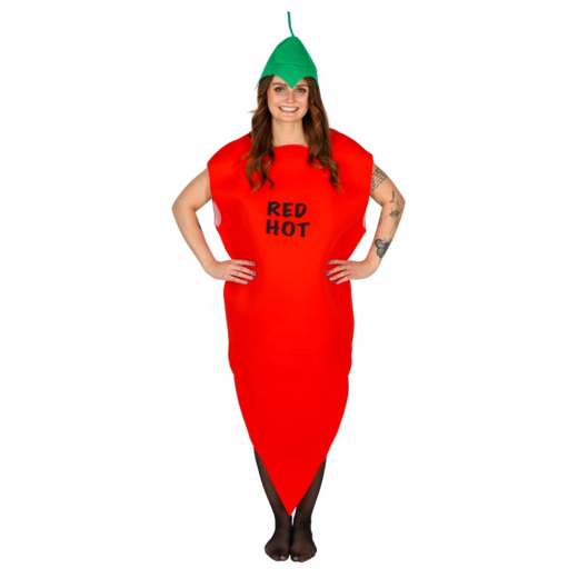 Red Hot Chilli Pepper Asu Punainen Aikuinen ryhmässä LELUT / Roolipeli / Pukeutuminen @ Spelexperten (97826)