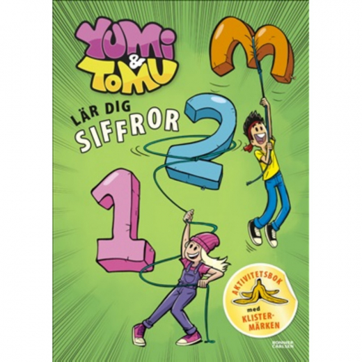 Yumi & Tomu Lär Dig Siffror  ryhmässä LELUT / Luo & maalaa / Kirjoita ja piirrä @ Spelexperten (9789179813918)