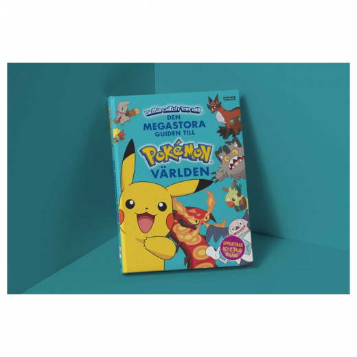 Pokémon Bok - Den megastora guiden till Pokémonvärlden ryhmässä UUTUUDET @ Spelexperten (9789179815516)