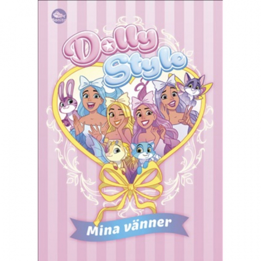 Dolly Style: Mina Vänner Bok ryhmässä LELUT / Luo & maalaa / Kirjoita ja piirrä @ Spelexperten (9789190044063)