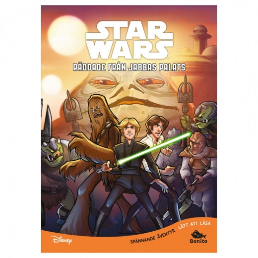 Star Wars Bok Räddade från Jabbas palats  ryhmässä UUTUUDET @ Spelexperten (9789190044223)