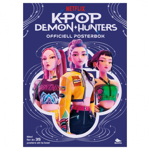 K-Pop Demon Hunters Julistekirja Virallinen ryhmässä LELUT @ Spelexperten (9789190044292)
