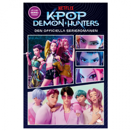 K-Pop Demon Hunters Serieroman Den officiella ryhmässä UUTUUDET @ Spelexperten (9789190044315)