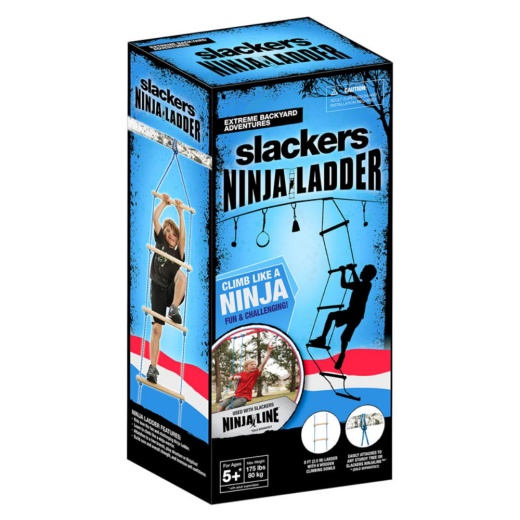 Slackers NinjaRope Ladder ryhmässä LELUT / Ulkoleikit @ Spelexperten (980021)