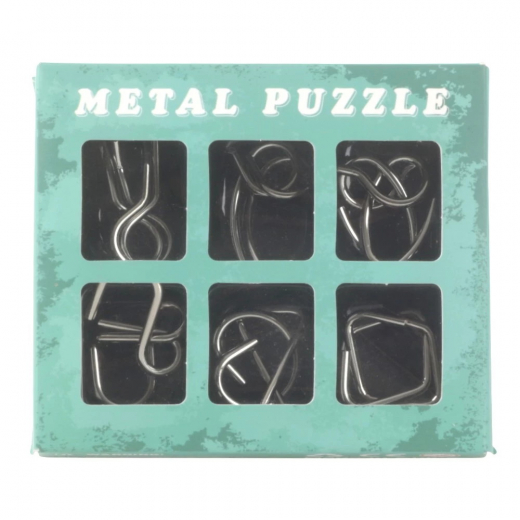 Metall Puzzle Set ryhmässä SEURAPELIT / Pulmia & puuhaa @ Spelexperten (98108)