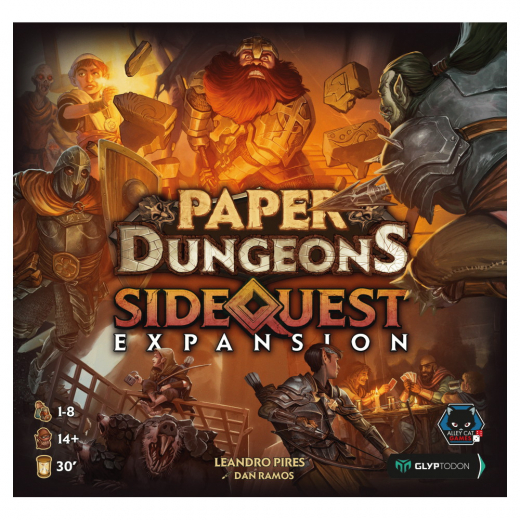 Paper Dungeons: Side Quest Expansion ryhmässä SEURAPELIT / Lisäosat @ Spelexperten (ACG073)