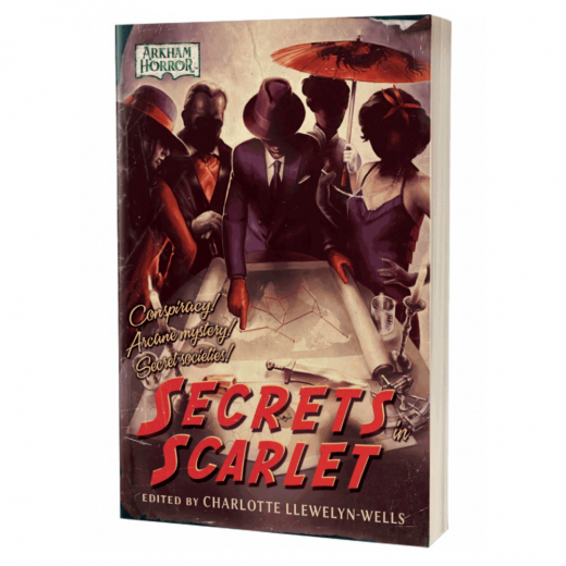 Arkham Horror Novel - Secrets in Scarlet ryhmässä SEURAPELIT / Tarvikkeet @ Spelexperten (ACOARKCLLE013)