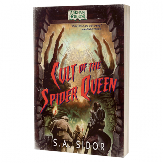 Arkham Horror Novel - Cult of the Spider Queen ryhmässä SEURAPELIT / Tarvikkeet / Muut @ Spelexperten (ACOCUL80821)