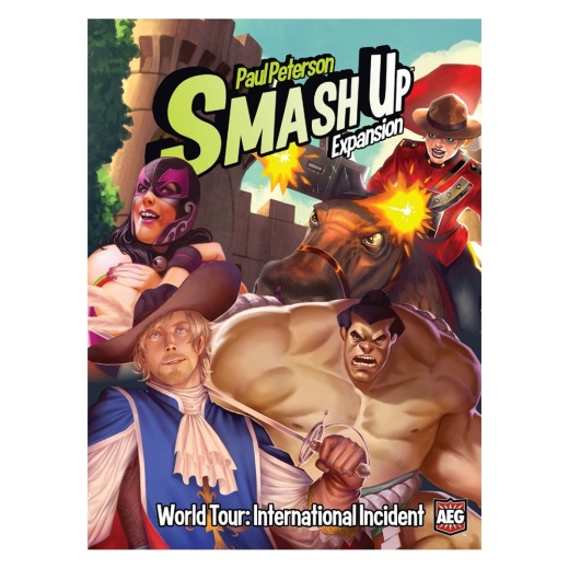 Smash Up: World Tour - International Incident (Exp.) ryhmässä SEURAPELIT / Lisäosat @ Spelexperten (AEG5516)