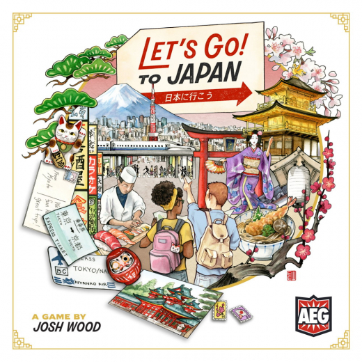 Let's Go! To Japan ryhmässä SEURAPELIT / Strategiapelit @ Spelexperten (AEG7116)