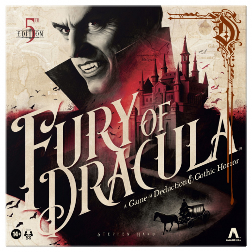 Fury of Dracula ryhmässä SEURAPELIT / Strategiapelit @ Spelexperten (AHG3331UU0)