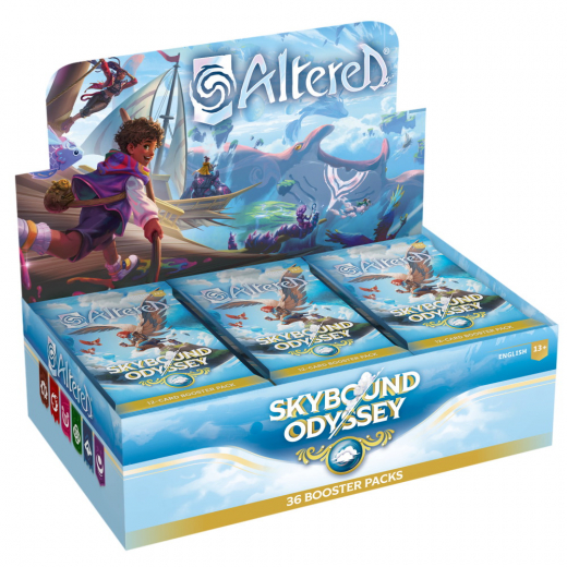 Altered TCG: Skybound Odyssey Booster Display ryhmässä SEURAPELIT / Korttipelit @ Spelexperten (ALTBST04EN-DIS)