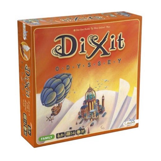 Dixit: Odyssey (Eng.) ryhmässä SEURAPELIT / Perhepelit @ Spelexperten (AMDDIX03ML1)