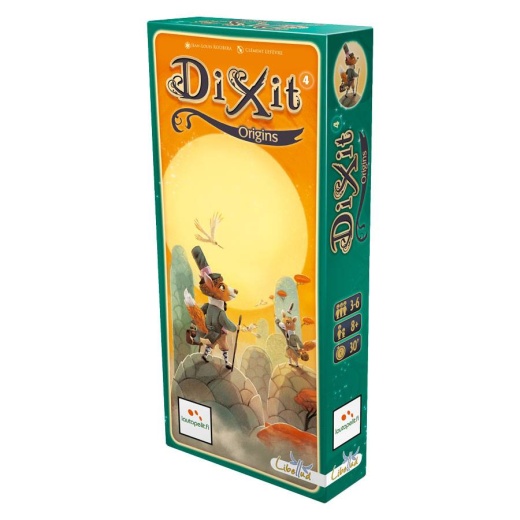 Dixit: 4 Origins (Exp.) ryhmässä SEURAPELIT / Lisäosat @ Spelexperten (AMDDIX06)