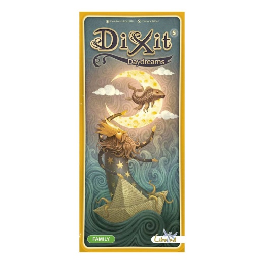 Dixit: 5 Daydreams (Exp.) ryhmässä SEURAPELIT / Lisäosat @ Spelexperten (AMDDIX07EN)