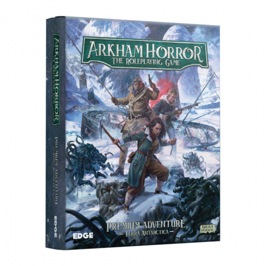 Arkham Horror RPG: Terra Antarctica - Premium Adventures ryhmässä SEURAPELIT / Roolipelit @ Spelexperten (AMDESDPSAH04EN)