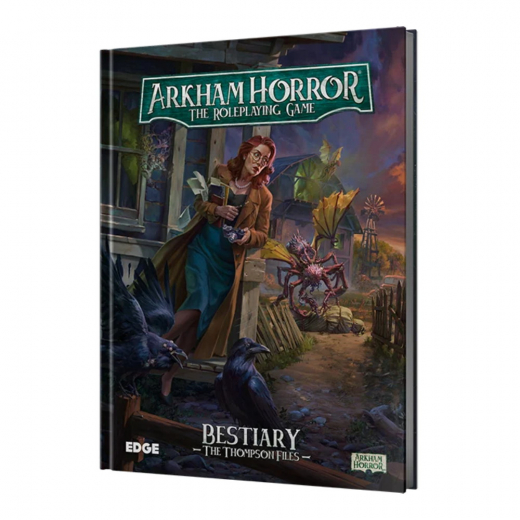 Arkham Horror RPG: The Thompson Files - Bestiary ryhmässä SEURAPELIT / Roolipelit / Arkham Horror RPG @ Spelexperten (AMDESDPSAH11EN)