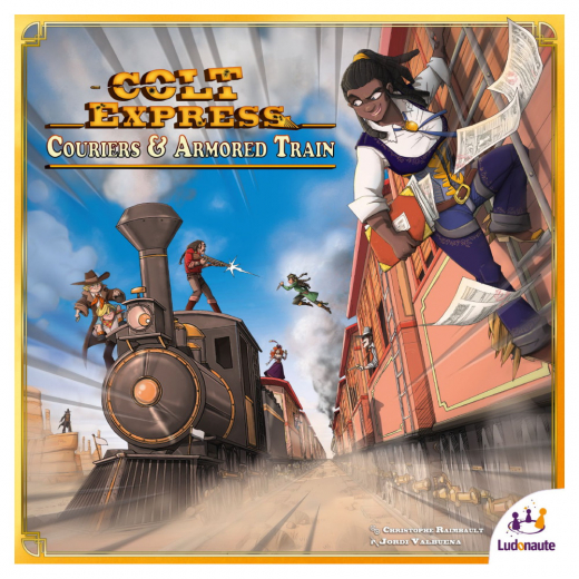 Colt Express: Couriers & Armored Train (Exp.) (EN) ryhmässä  @ Spelexperten (AMDLUCOEX02EN)