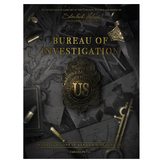 Bureau of Investigation: Investigations in Arkham & Elsewhere ryhmässä SEURAPELIT / Strategiapelit @ Spelexperten (AMDSCSHBOI01EN)