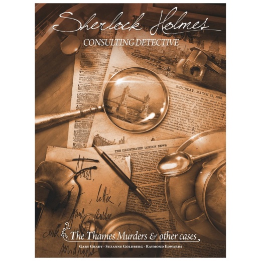 Sherlock Holmes Consulting Detective: The Thames Murders & Other Cases ryhmässä SEURAPELIT / Strategiapelit @ Spelexperten (AMDSCSHMT01)