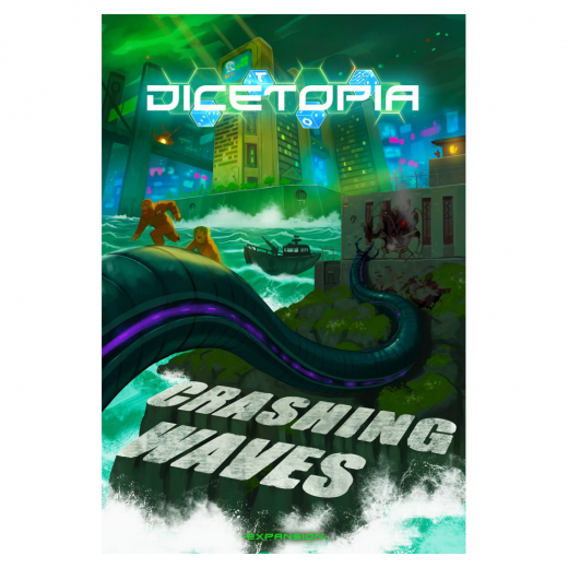 Dicetopia: Crashing Waves (Exp.) ryhmässä SEURAPELIT / Lisäosat @ Spelexperten (AON6624)