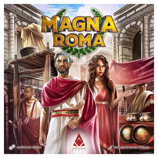 Magna Roma ryhmässä SEURAPELIT / Strategiapelit @ Spelexperten (ARQ100)