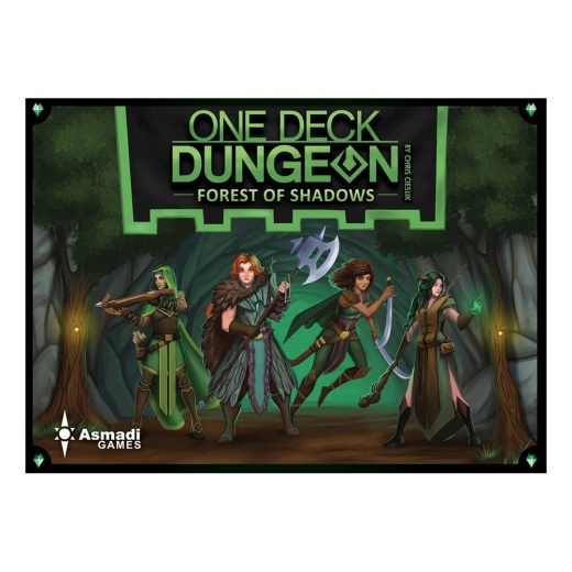 One Deck Dungeon: Forest of Shadows ryhmässä SEURAPELIT / Korttipelit @ Spelexperten (ASI0081)