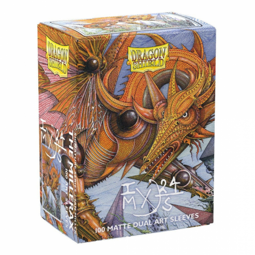 Sleeves Dragon Shield Matte - 63 x 88 mm The Millerax ryhmässä SEURAPELIT / Tarvikkeet / Sleeves @ Spelexperten (AT12129)