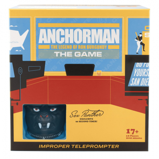 Anchorman: The Game - Improper Teleprompter ryhmässä SEURAPELIT / Juhlapelit @ Spelexperten (ATG001)