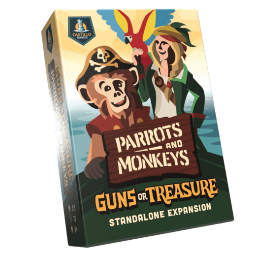 Guns or Treasure: Parrots and Monkeys (Exp.) ryhmässä SEURAPELIT / Lisäosat @ Spelexperten (ATGCLG02001)