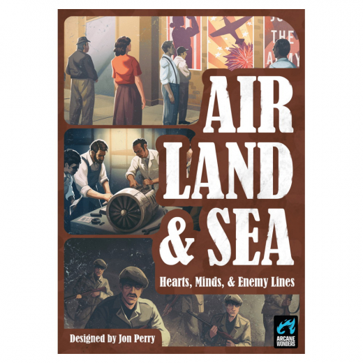 Air, Land, & Sea: Hearts, Minds, & Enemy Lines ryhmässä SEURAPELIT / Korttipelit @ Spelexperten (AWG03ASX2)