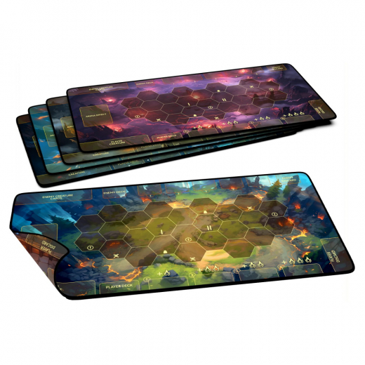 Dragon Eclipse: Arena Playmats Set (Exp.) ryhmässä SEURAPELIT / Tarvikkeet / Muut @ Spelexperten (AWRDE007)